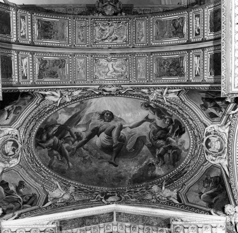  183-Giovanni Lanfranco-assunzione di Santa Maria Egiziaca -Galleria Corsini, Roma 